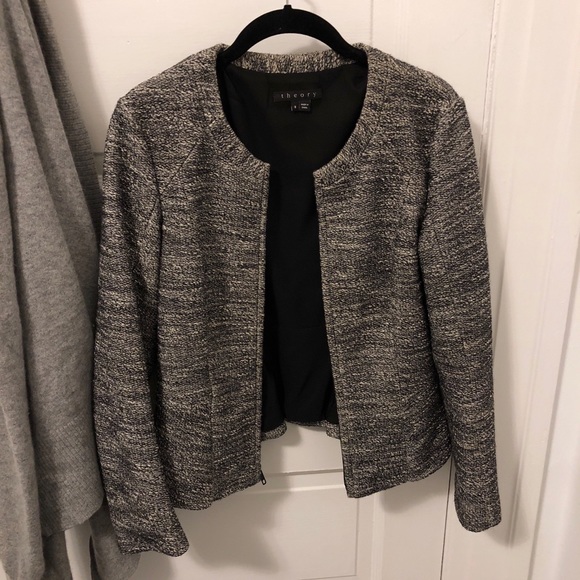 Theory Jondi Peplum Jacket - Picture 3 of 8